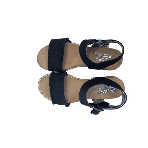 Skechers Desert Kiss Adobe Princess Sandal Black Women Size 8 - Picture 3 of 7